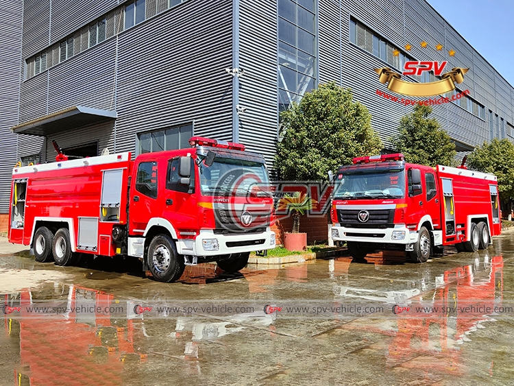 12,000 Litres Water Foam Fire Truck FOTON - 2